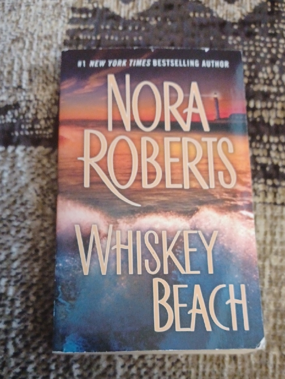 $4 Add-on Nora Roberts "Whiskey Beach" - Paperback Novel